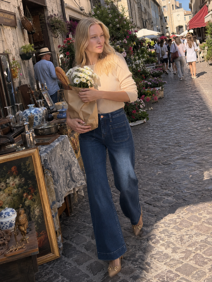 High Waist Wide Leg Vintage Jeans Main image