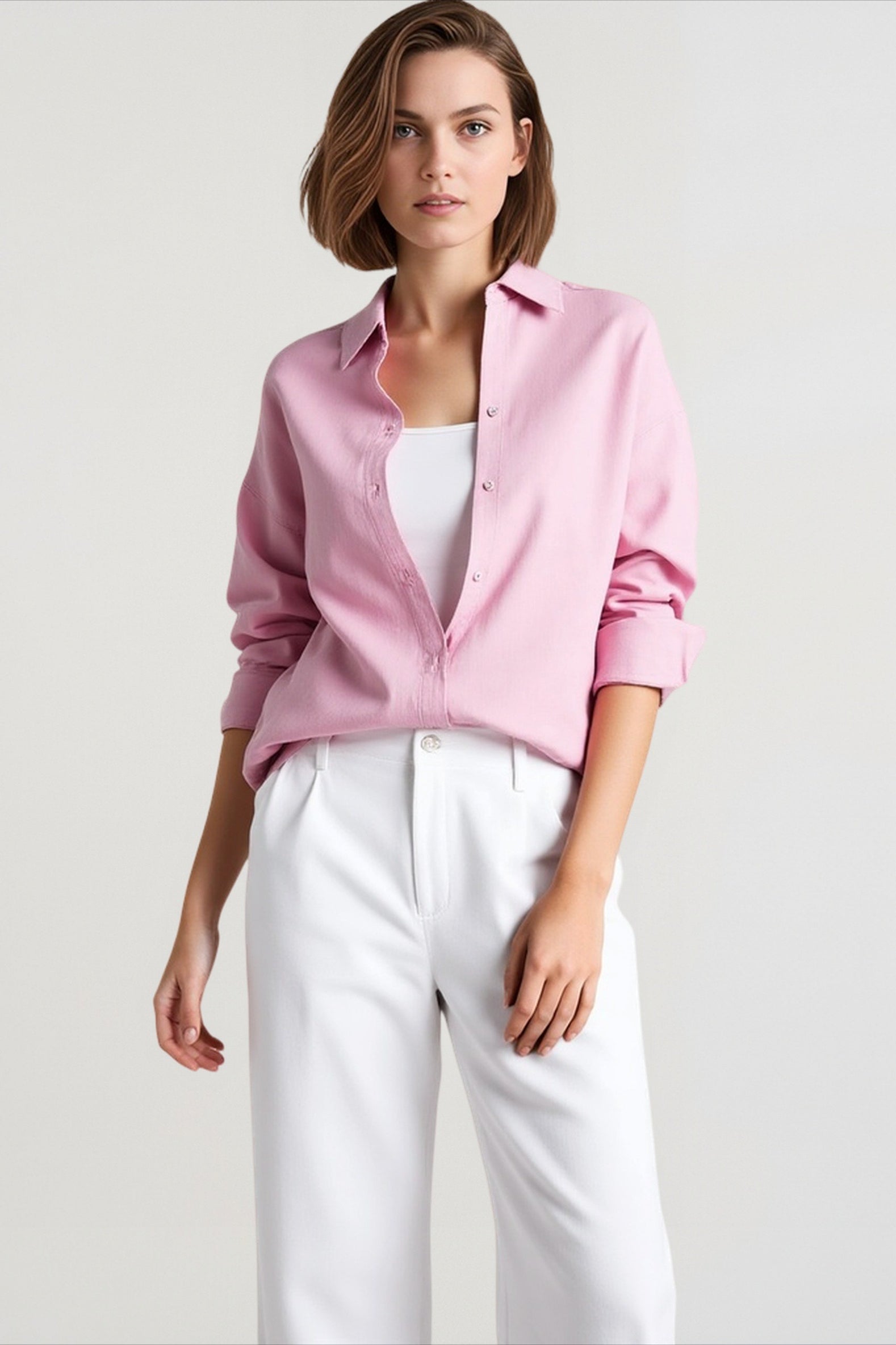 Pure Linen Everyday Blouse Main image