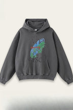 Vintage Street Print Hoodie