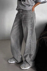 High Waist Vintage Relaxed Jeans