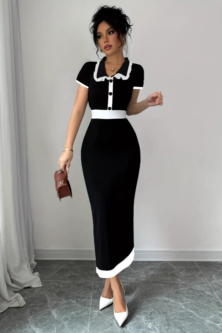 Sleeveless Fitted Waist Work Dress Main image