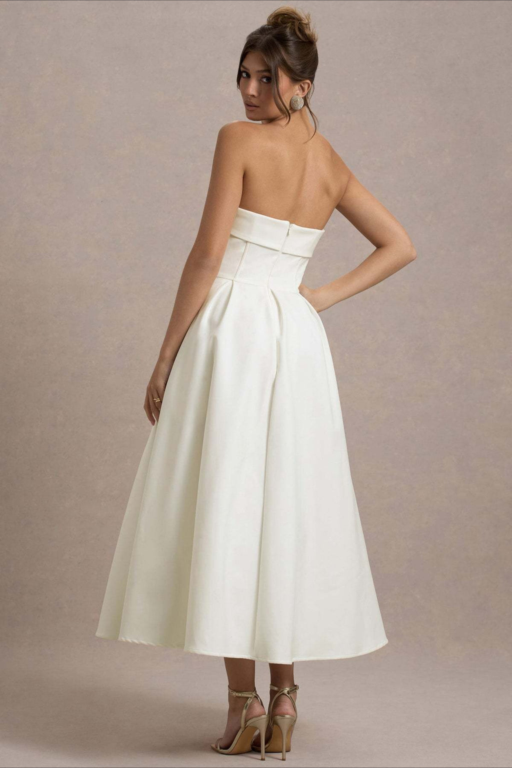 Bandage Strapless Party Dress