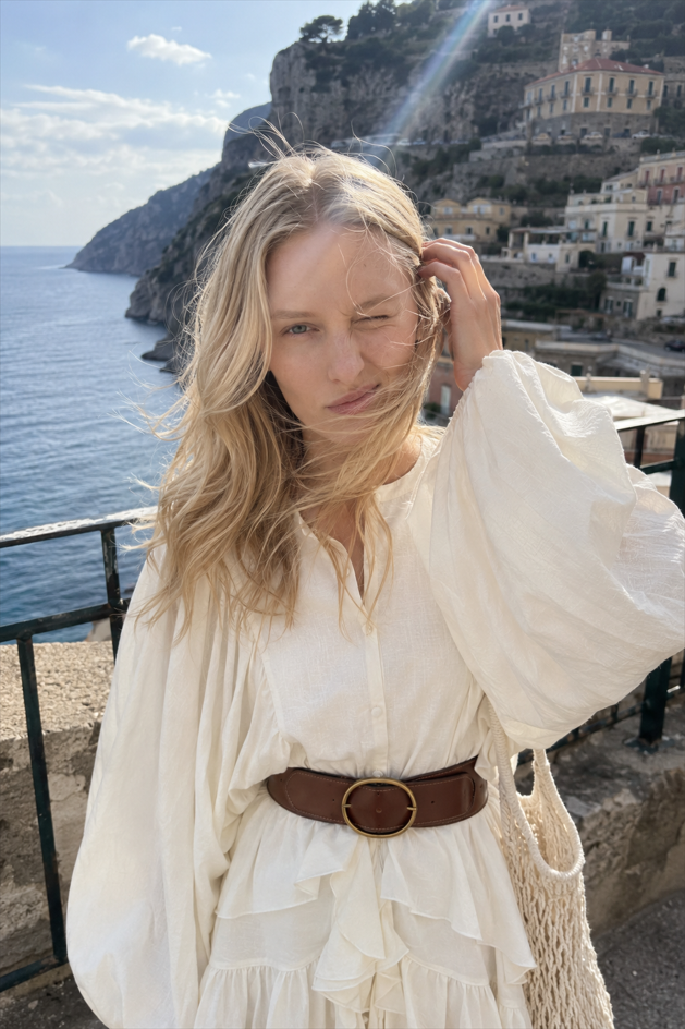Layered Ruffled Single Boho Dress Secondary image