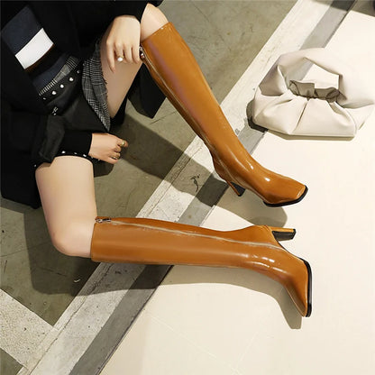 Trendy Fashionable Elegant Comfortable Chic Modern Stylish Knee High Boots