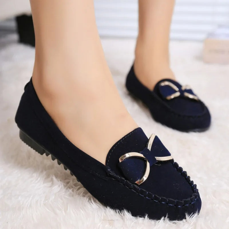 Elegant Butterfly-Knot Comfortable Casual Soft Classic Office Flats Loafers Main image