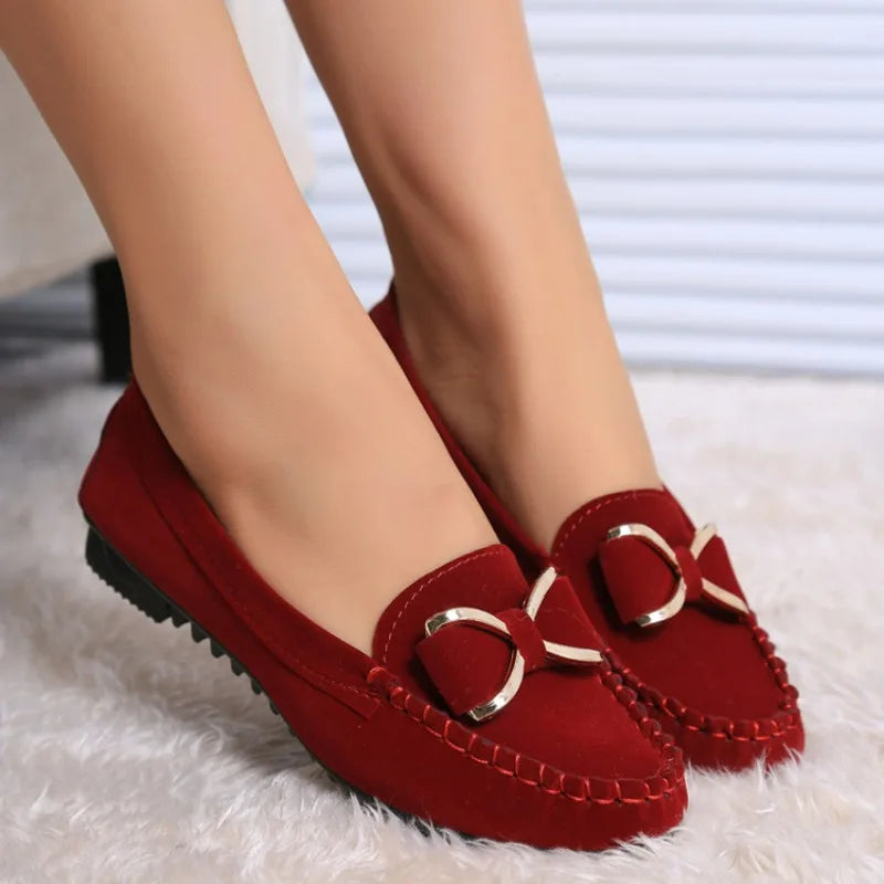 Elegant Butterfly-Knot Comfortable Casual Soft Classic Office Flats Loafers Secondary image