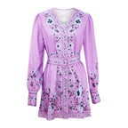Lace Sleepwear Floral Transparent Pajamas Sheer Night Girls Nightwear Dress
