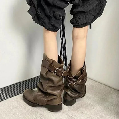 Stylish Trendy Elegant Fashionable Comfortable Casual Pointed Toe Knee High Boots