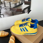 2024 Comfort increase niche retro German training shoes female summer breathable flat shoes sports Forrest Gump shoes