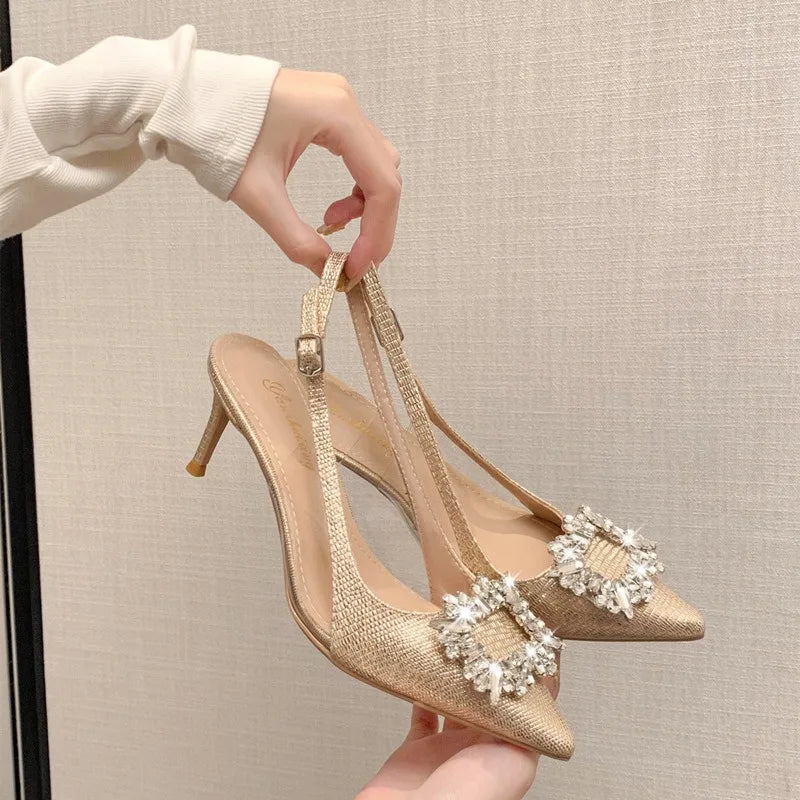 Stylish Elegant Comfortable Chic Trendy Fashionable Low Heel Pumps Main image
