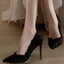 Solid Color Pointed Elegant Outdoor Slip-On Summer 2024 High Heel