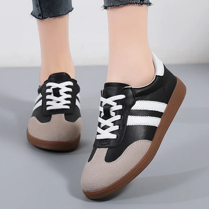 2024 Women Sneakers Fashion Shoes Spring Trend Casual Flats Female New Fashion Comfort White Vulcanized Platform Shoes for Women