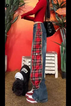 Hip-Hop Patchwork Jeans