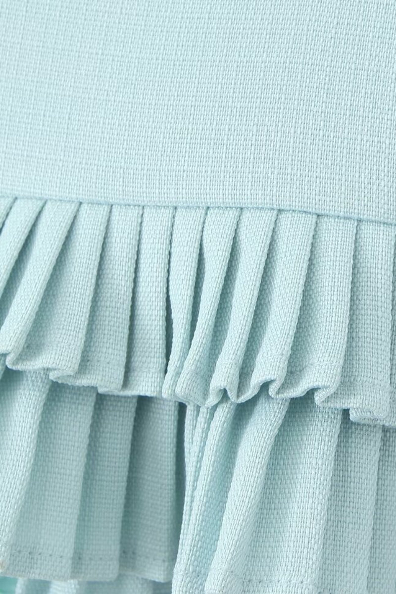 Low Waist Pleated Mini Skirt Secondary image