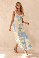 Melnik Maxi Dress - Blue