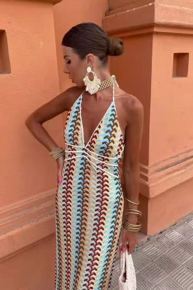 Vacation Knit Crochet Sweater Dress Secondary image