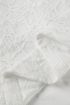 Solid Cami Bodycon Mini Lace Dress
