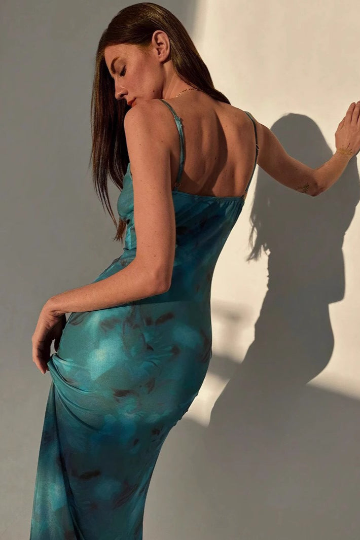 Flirty Slimming Slip Dress Secondary image