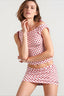 Sexy Polka Dot Crop Dolman Vacation Set