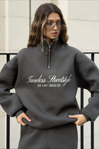 Graphic Pullover Hoodie Pants Activewear Set