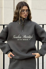 Graphic Pullover Hoodie Pants Activewear Set