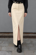 Effortless Slit Graceful Maxi Skirt