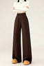 High Waist Narrow Leg Knit Pants