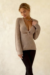 Ribbed Slim Fit Pullover Sweater