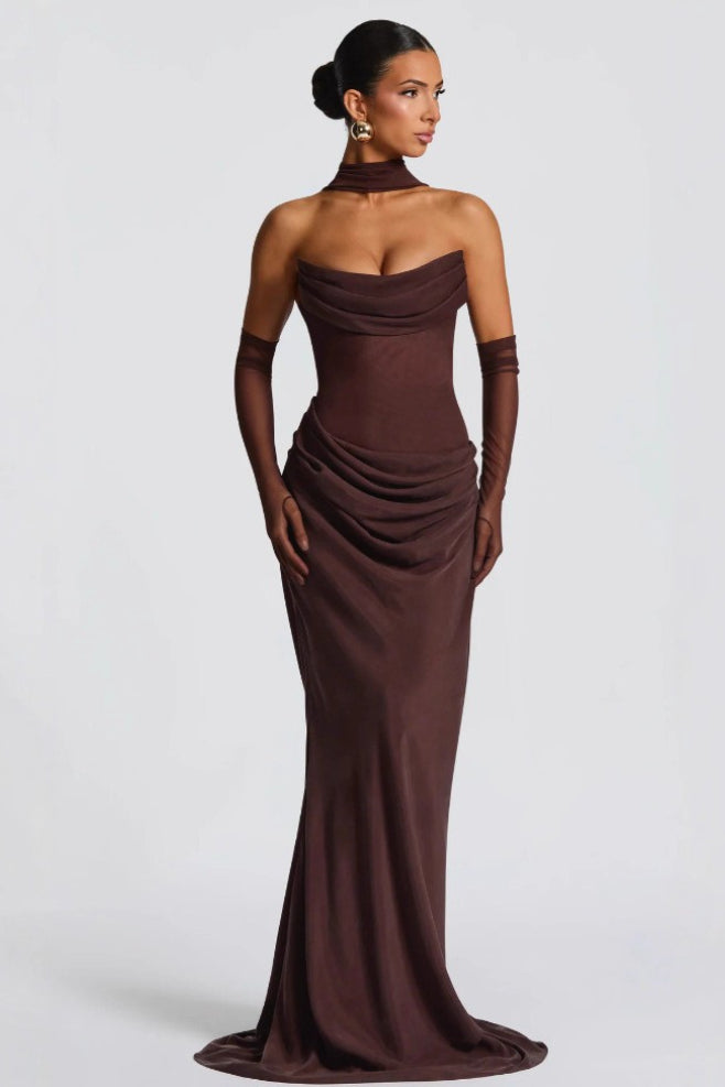 Strapless Sleeveless Evening Gown Prom Dress Main image
