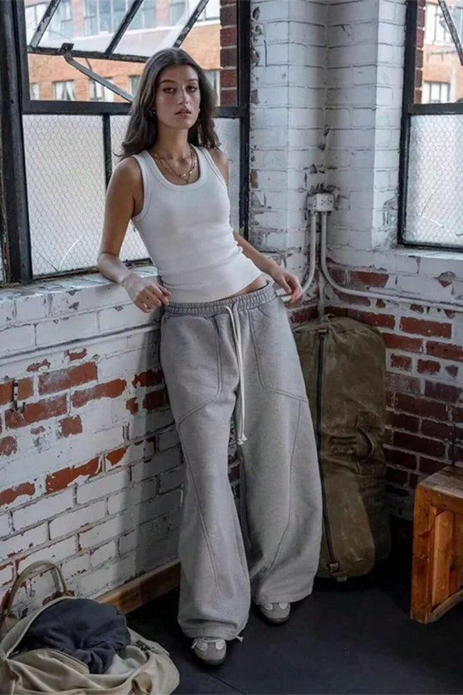 Streetwear Hip Hop Loose Wide Leg Casual Pants Secondary image