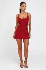 Sultry Mini Slip Dress