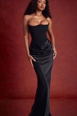 Strapless Ruched Party Dress