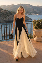Colorblock Cami Maxi Dress
