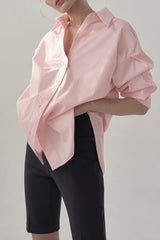 Casual Longline Cotton Blouse