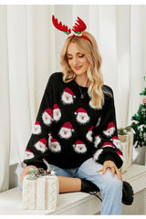Christmas Santa Knit Sweater