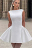 Minimalist Sleeveless Sheath Graduation Party Dress