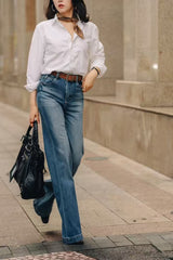 Comfort Stretch Cropped Flare Jeans