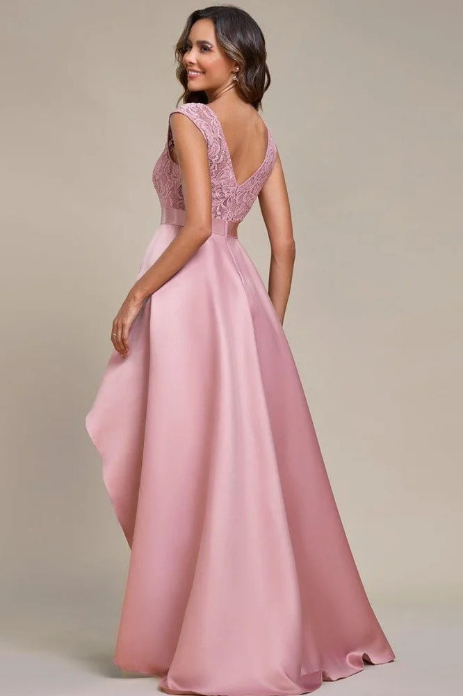 Blush Ruffled Hem Prom Dress Secondary image