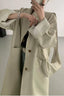 Relaxed Midi Blend Panel Design Overcoat