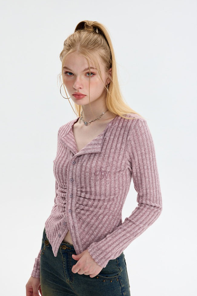 Single Breasted Knit Cardigan Main image