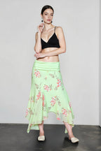 Sheer Mesh Lightweight Vacation Skirt