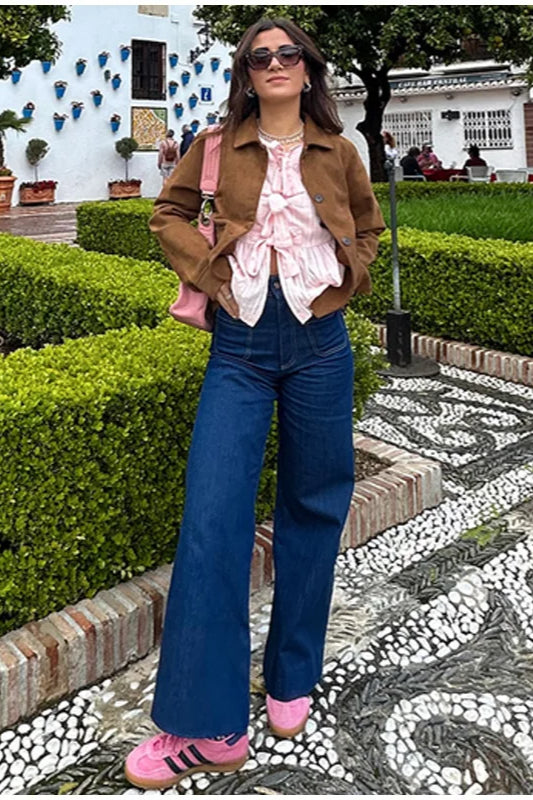 Vintage Suede Pocket Jacket Main image