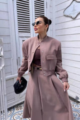 Utility Aviator Cargo Jacket