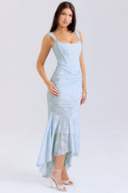 Sultry Bustier Slip Dress