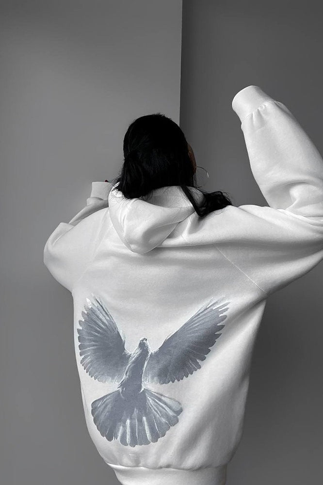 American Casual Print Pullover Hoodie Main image