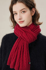 Soft Plush Long Cozy Christmas Scarf