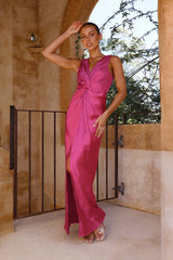 Sexy Deep V Backless Sleeveless Formal Dress