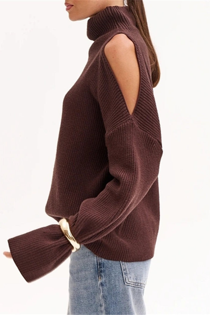 Off Shoulder Turtleneck Sweater Secondary image