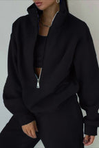 Fleece Hoodie Joggers Activewear Set
