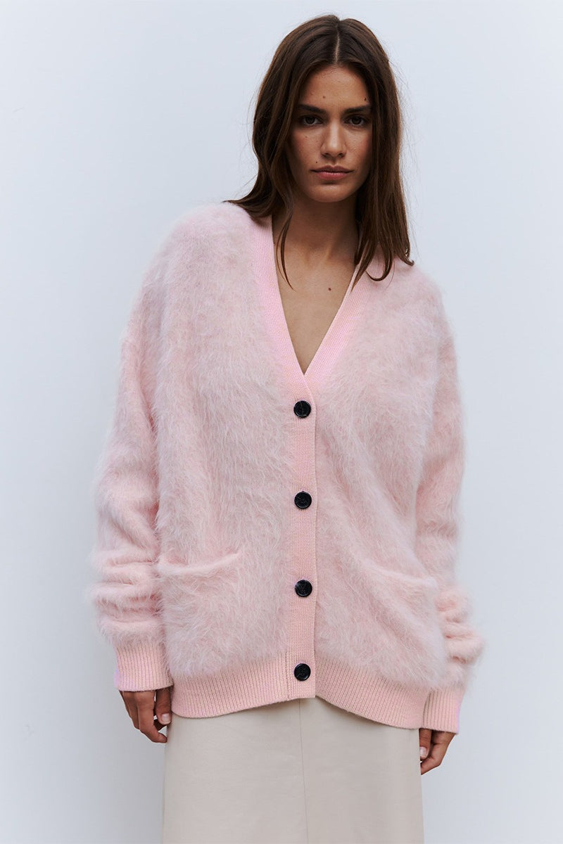 Cozy Faux Fur Cardigan Main image